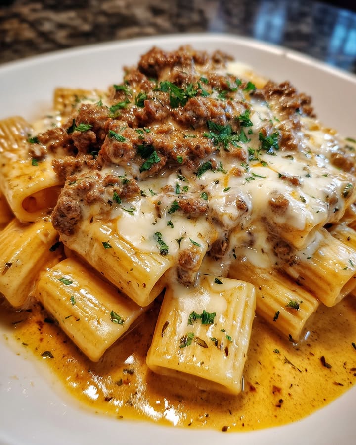 Romige Kaas Rigatoni