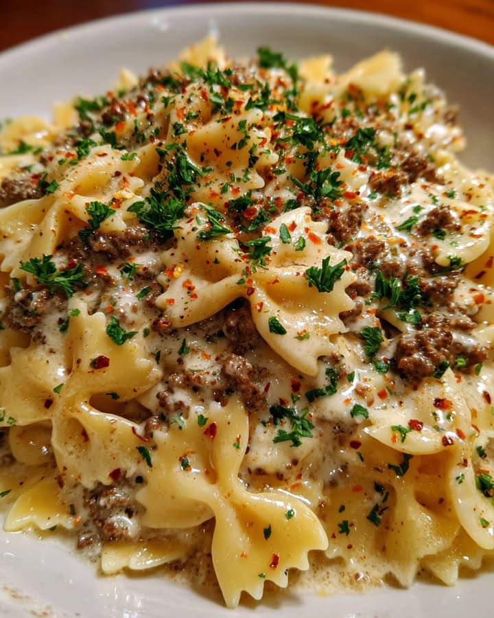 Romige Knoflook Pasta