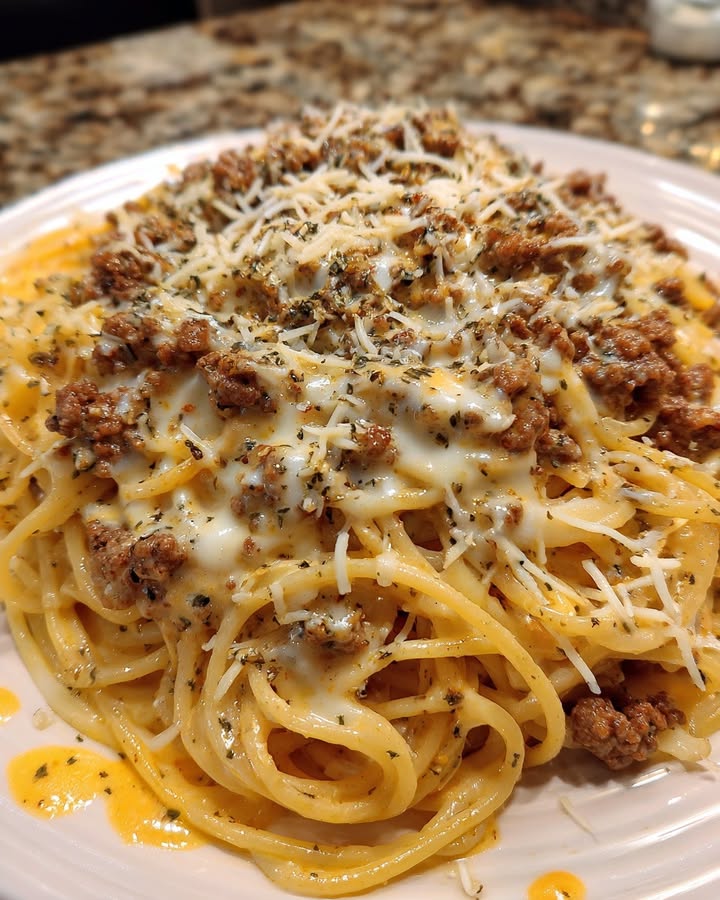 Romige Spaghetti Kaas
