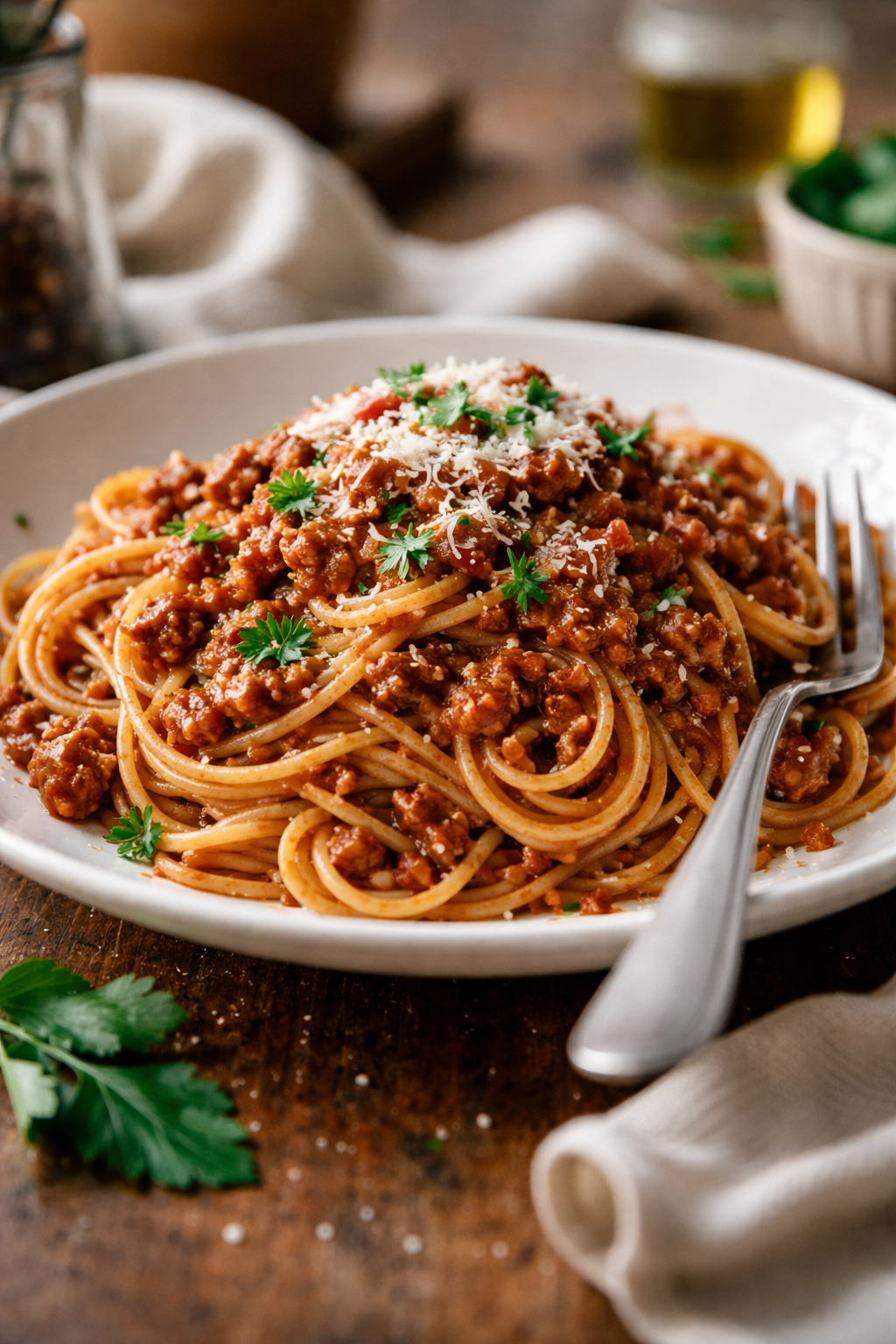 Spaghetti bolognese eenvoudig