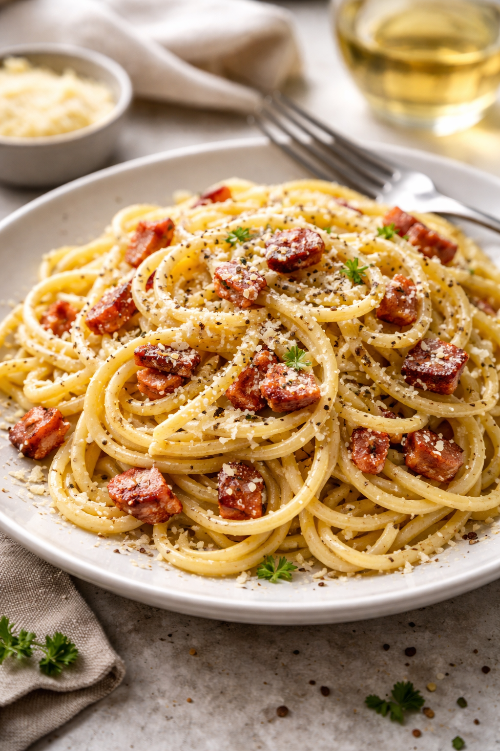 Spaghetti carbonara klassiek