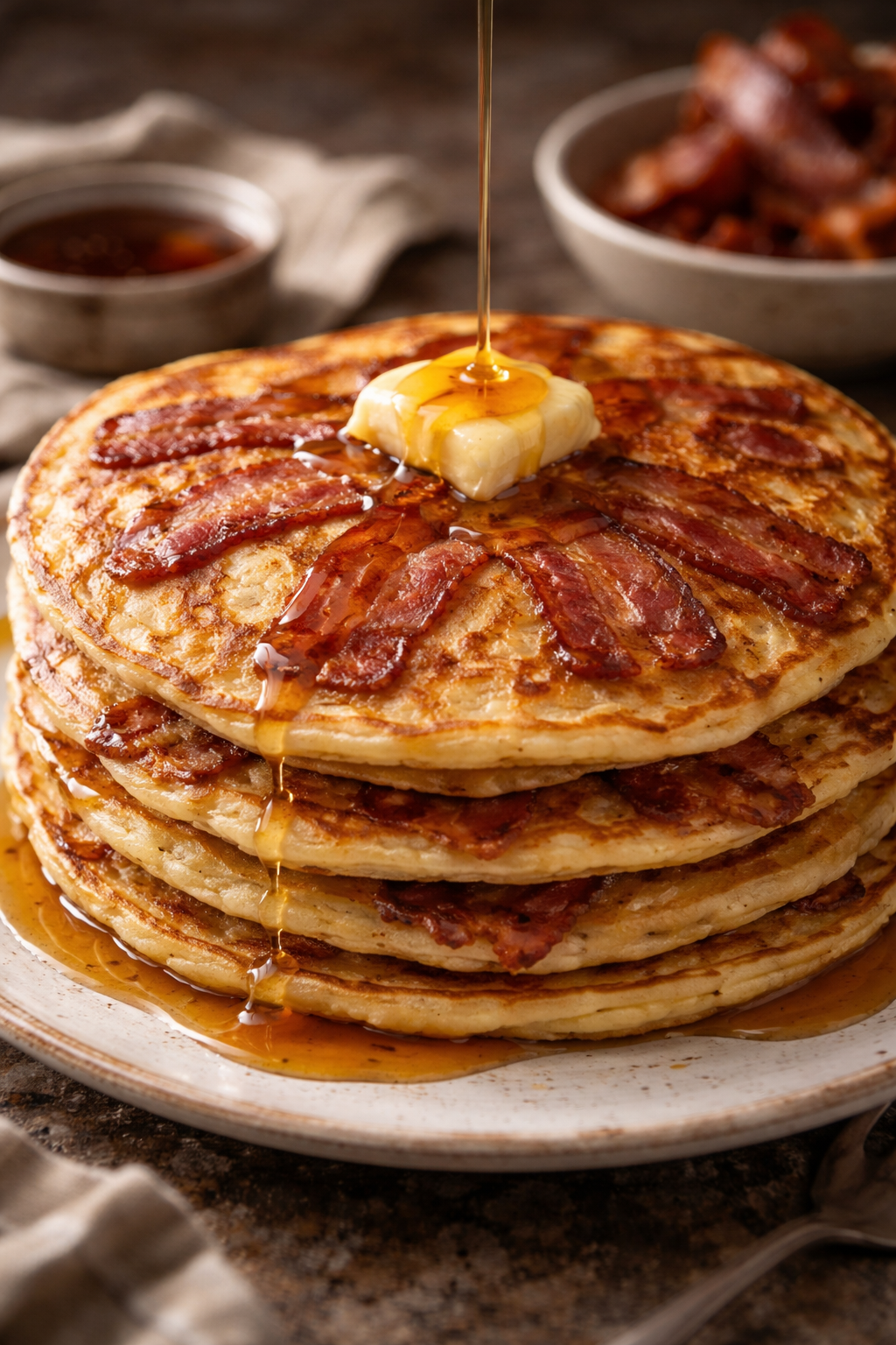 Spek pannenkoeken traditioneel