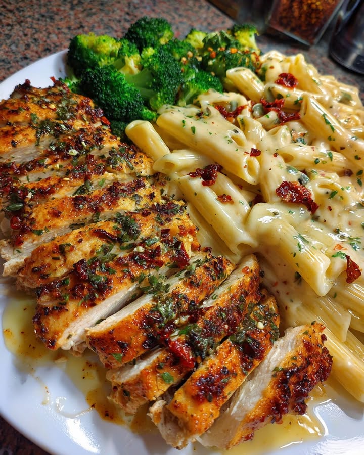 Toscaanse Kip Pasta