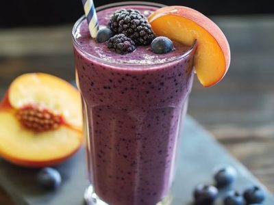 Heerlijke Bessen Perzik Smoothie: Zoet, Gezond en Eenvoudig
