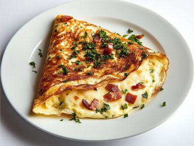 Heerlijke Kaasspekomelet: Perfect voor Elke Maaltijd