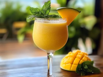 Mangosmoothie met Munt: Verfrissend en Gezond Tropisch Genot