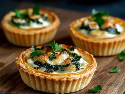 Heerlijke Spinazie Kaas Tartelletjes: Eenvoudig en Smakelijk Recept