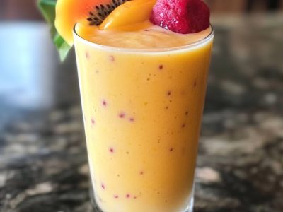 Tropische Smoothie Bahama Mama: Exotisch en Romig Genot