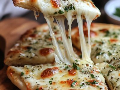 Ultrafondante Kaaspizza: Heerlijk Smeltend en Knapperig