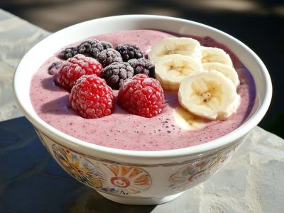 Heerlijke Bessen Smoothie Kom: Gezond en Smaakvol Ontbijt