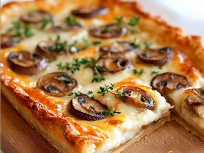 Heerlijke Tarte aux Champignons: Eenvoudig en Indrukwekkend