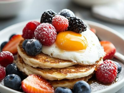 Heerlijke Eieren met Bessenpannenkoeken voor Zondagse Brunch