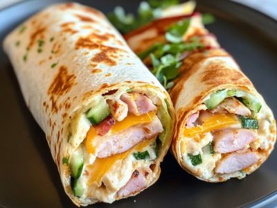 Heerlijke Knappe Kip Wraps: Snel, Knapperig en Smaakvol