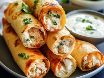 Krokante Kip Taquitos: Heerlijk Tex-Mex Recept voor Elke Gelegenheid