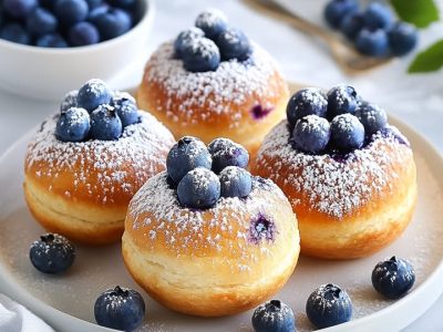 Heerlijke Beignets Met Myrtillevulling: Een Franse Verwennerij