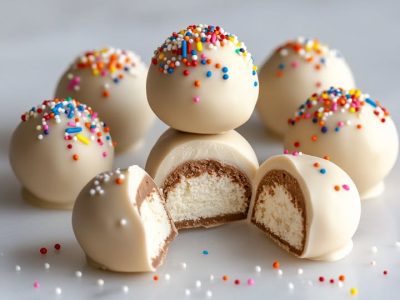 Verwen Jezelf Met Heerlijke Witte Chocolade Truffels