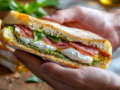 Heerlijk Italiaans Pesto Panini: Snel, Eenvoudig en Super Smakelijk
