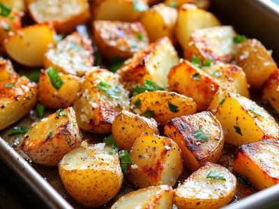 Krokante Aardappelen Parmezaan: Heerlijk Knapperig en Smeltend