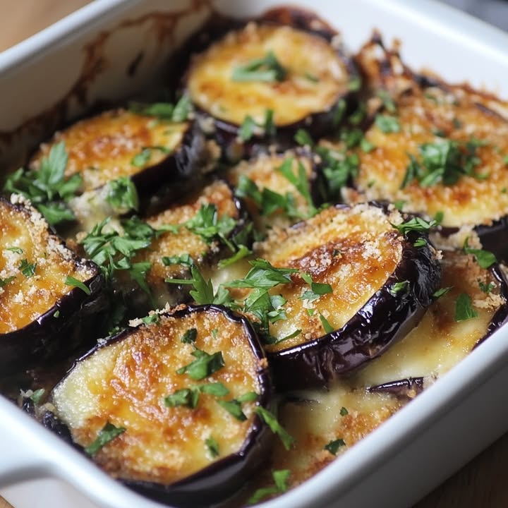 Aubergine Tomaat Gratin
