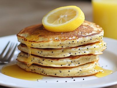 Citroen Poffertjes met Papaverzaadjes: Heerlijk en Eenvoudig
