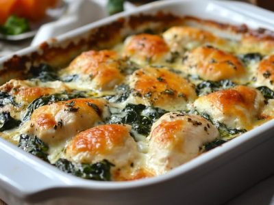 Heerlijke Kip Spinazie Gratin: Eenvoudig en Smaakvol gerecht